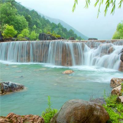 微信真实风景头像 蓝月谷自然风景图片