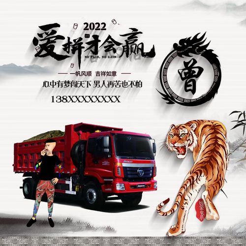 2022虎年大吉微信姓氏头像汽车款头像制作用自己姓氏做头像个性