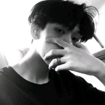 黑白侧脸的男头像图片_头像图片_扣扣乐园