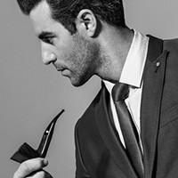 黑白男头像个性侧脸和全身_男头像单手托腮侧脸 - 随意云