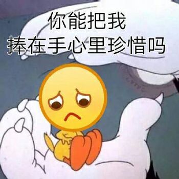 你能把我捧在手心里珍惜吗