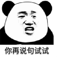 你再说句试试