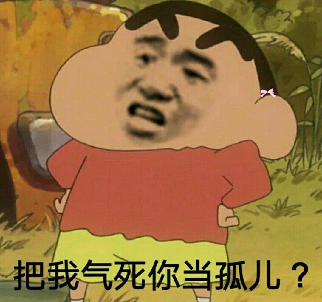 把我气死你当孤儿？