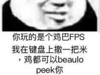 你玩的是个鸡巴FPS