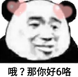 哦?那你好6咯