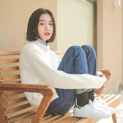 短发女生气质范头像 深巷阳光下你美丽的侧脸-高清头像