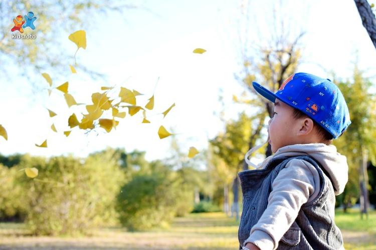 明媚不过阳光,灿烂不过你,秋日午后那个烂漫的糊糊- kidsfoto枫糖盒子