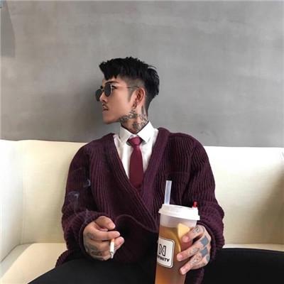 帅气男生侧脸头像精选