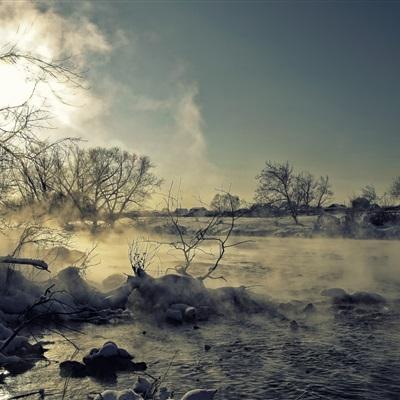 最好看的风景微信头像,冬季雪景优美自然风景高清图片-唯美头像