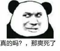 真的吗？那爽死了