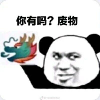 你有吗？废物（龙王标识）