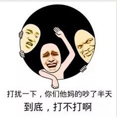 打扰一下,你们他妈的吵了半天到底,打不打啊