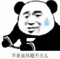 不是说问题不大么