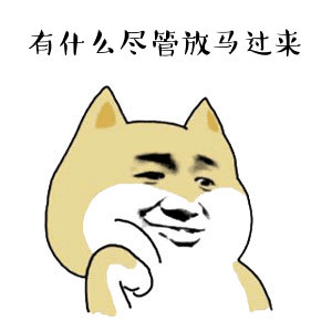 有什么尽管放马过来