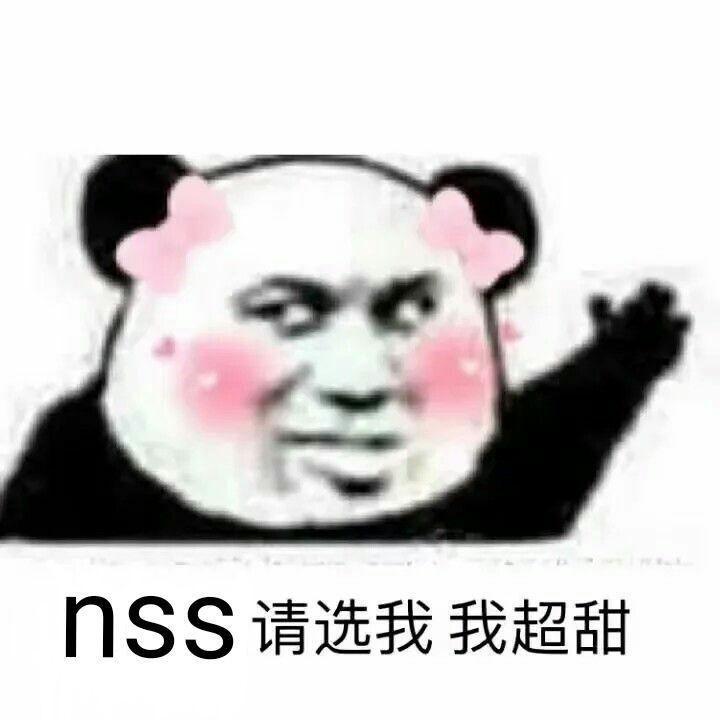 nss请选我我超甜