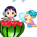 慢慢享受吃西瓜