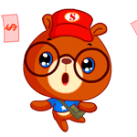 真开心哦，捡钱钱啦