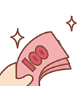 嘻嘻，全是百元大钞