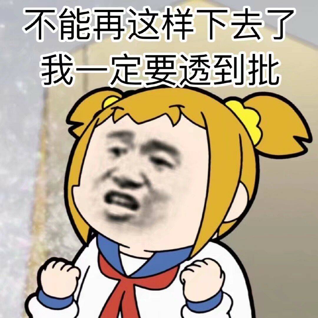 不能再这样下去了，我—定要透到批