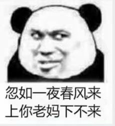 忽如一夜春风来，上你老妈下不来