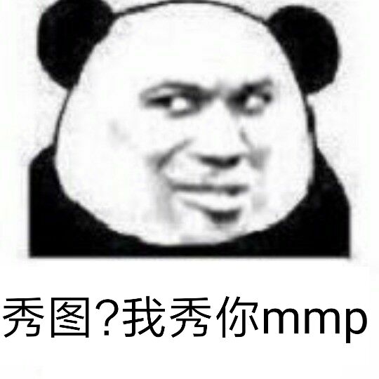 秀图?我秀你mmp