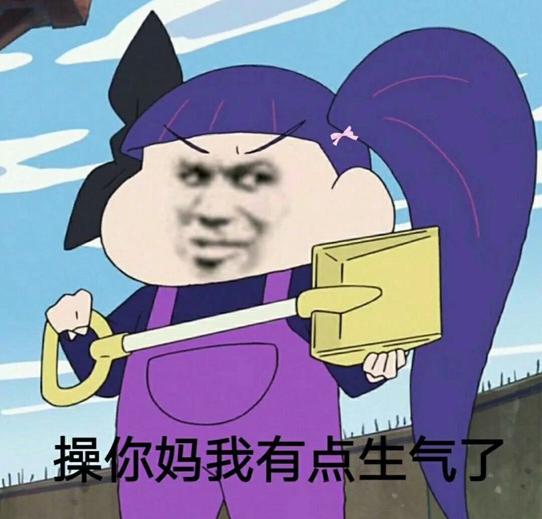 操你妈我有点生气了