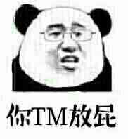 你TM放屁！