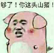 够了！你这头山猎！