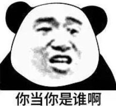 你当你是谁啊