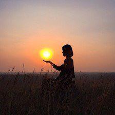 唯美小清新头像我要变成小太阳浑身充满正能量