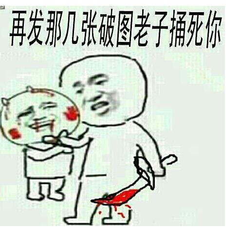 再发那几张破图老子捅死你
