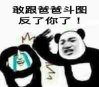 敢跟你爸爸斗图 反了你了！