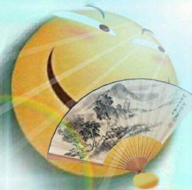 滑稽公子哥！（拿扇子-doutula.com）