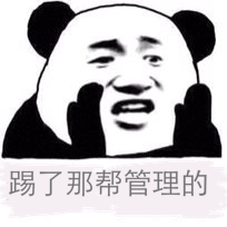 踢了那帮管理的