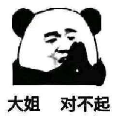 大姐对不起