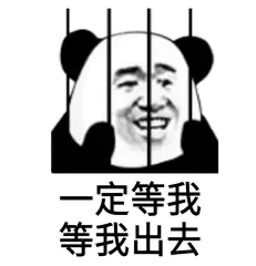 一定等我，等我出去