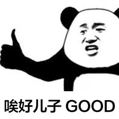 唉，好儿子GOOD