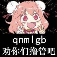 qnmlgb，劝你们撸管吧