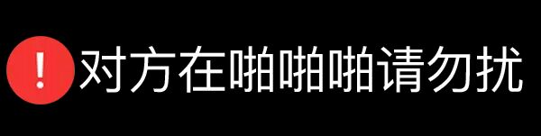 对方在啪啪啪请勿扰