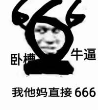 卧牛逼，我他妈直接666