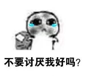 不要讨厌我好吗？