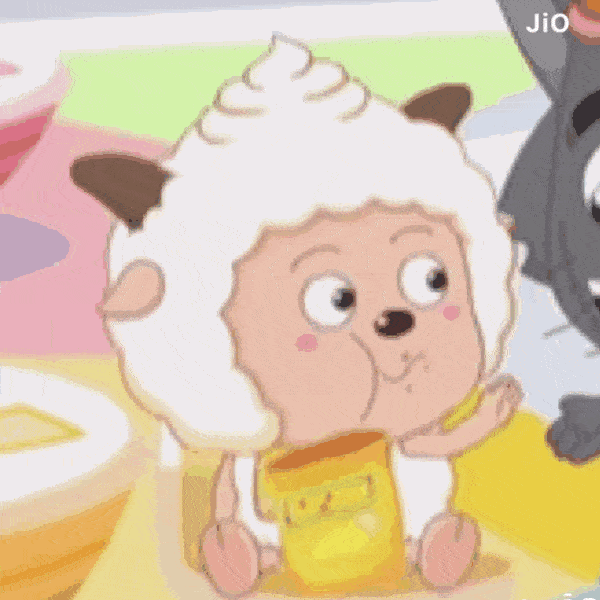 2023羊村顶流懒羊羊gif表情 真的是太爱了一眼直接爱上