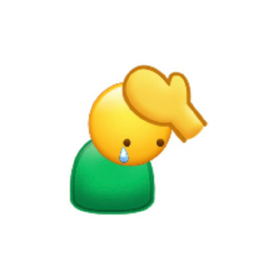 微信小黄脸表情放大版 这种风格的表情包太可爱了