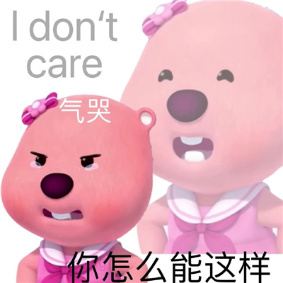 粉耗子loopy双面人阴阳怪气表情 超好用的优质表情合集