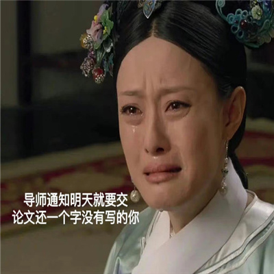 甄�执�表情包之研究生嘴替 科研废物什么时候才能到头啊