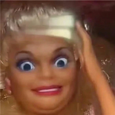 芭比搞怪表情无水印无字合集 公主快乐聊天的搞笑芭比表情合集