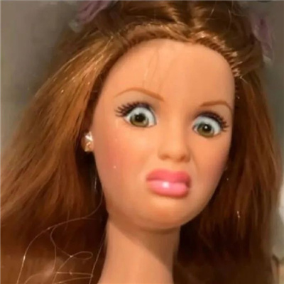 发疯芭比微信聊天表情 太实用了超好用的芭比表情