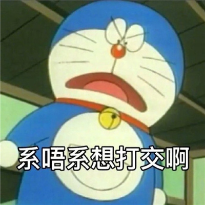 珍藏的多啦A梦粤语表情 机器猫广东话表情合集