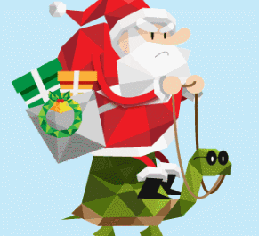 2023圣诞节gif可爱祝福表情 百因必有果你的圣诞礼物就是我