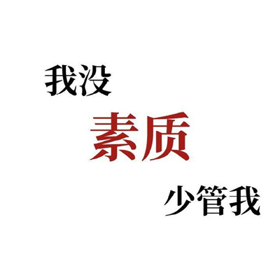 2024开心有梗的表情每张必存图 我没素质少管我